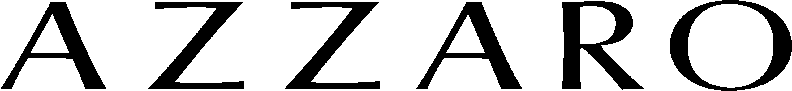 AZZARO noir fond transparent